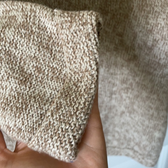 H&M taupe boatneck sweater, M - Picture 3 of 3